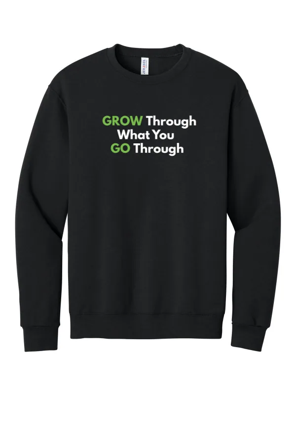 Jerzees Jerzees - NuBlend Crewneck Sweatshirt Logo 1 in As Shown —