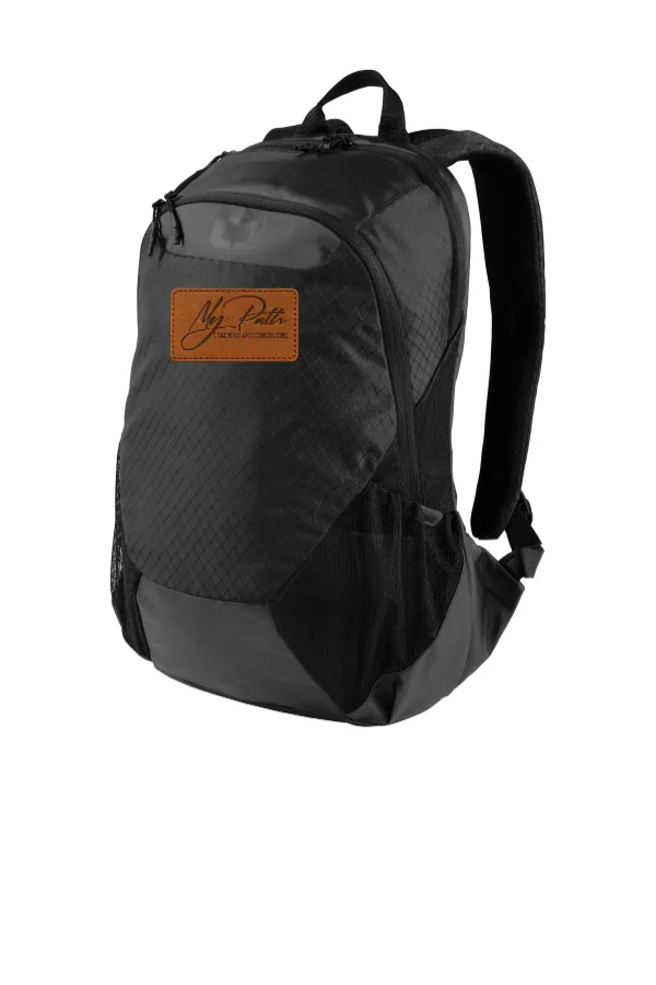 OGIO OGIO Basis Pack (patch WILL be placed straight on backpack, pic is just for reference) in Black —