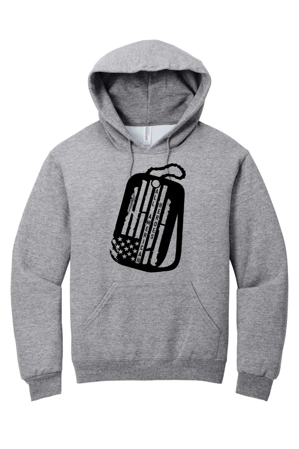 Jerzees Jerzees NuBlend Pullover Hooded Sweatshirt in Athletic Heather —