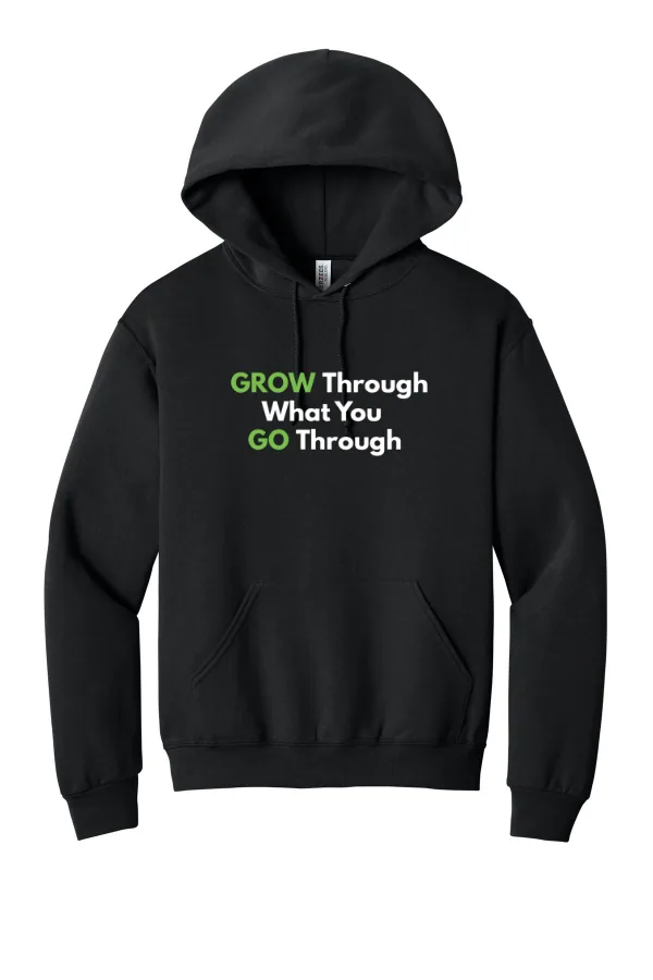 Jerzees Jerzees NuBlend Pullover Hooded Sweatshirt Logo 1 in As Shown —