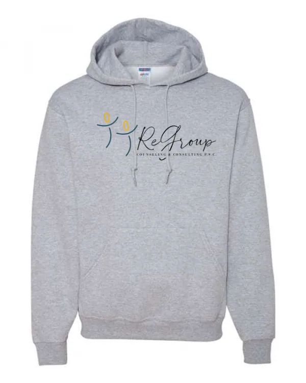 Unisex NuBlend Hooded Sweatshirt in As Shown —