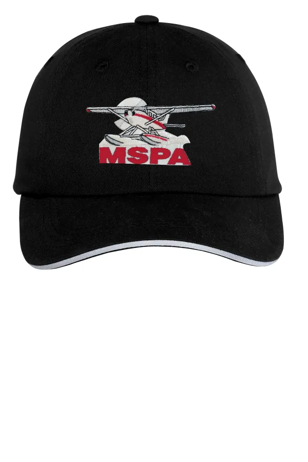 Port Reflective Sandwich Bill Cap in As Shown — C832