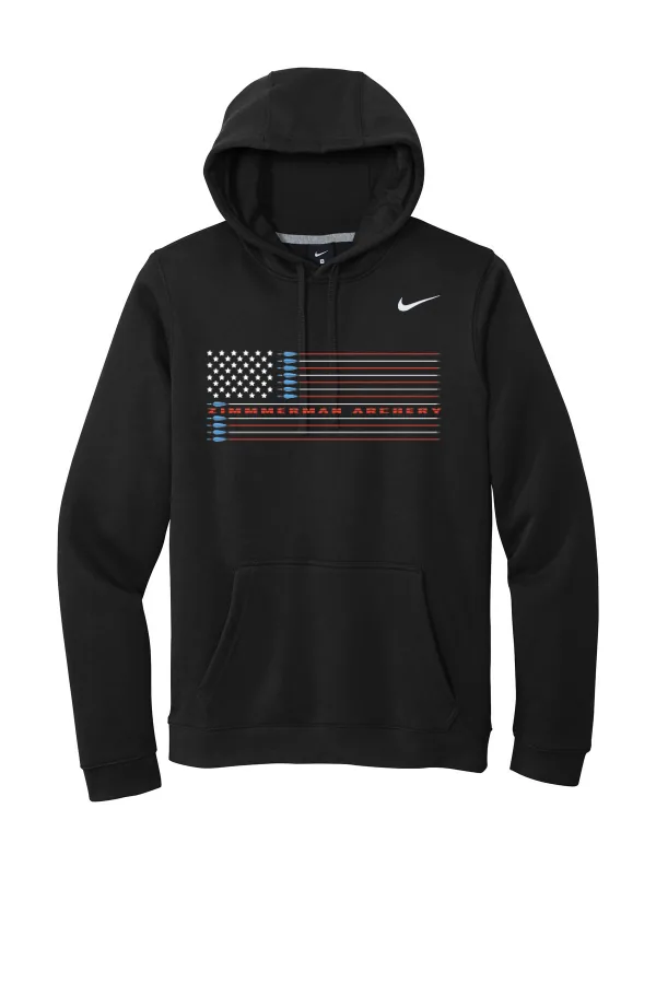 Nike Club Fleece Pullover Hoodie CJ1611. Printed. in As Shown — CJ1611