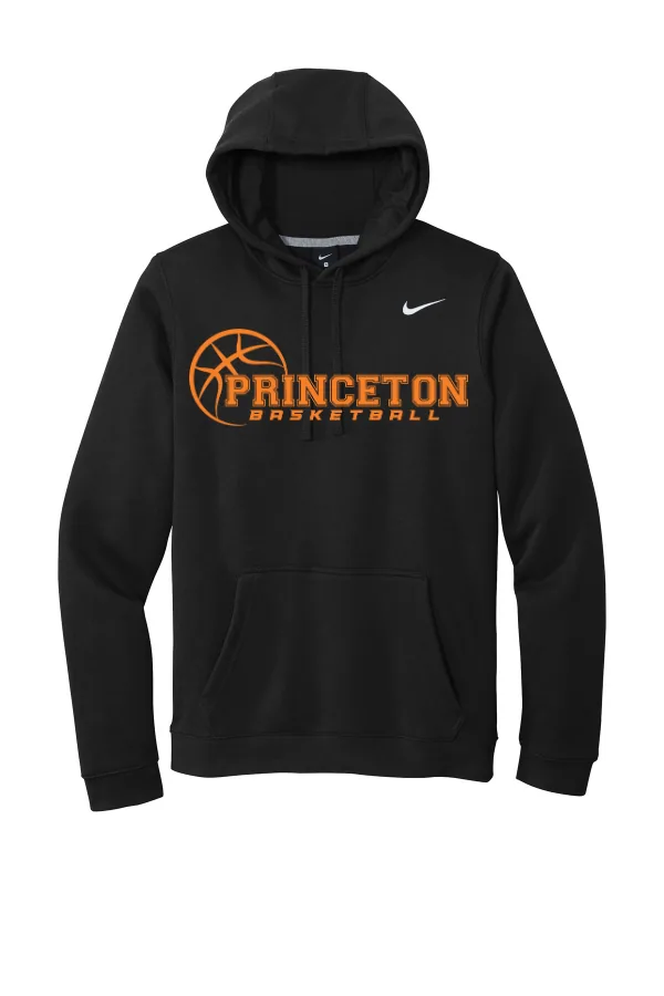 Nike Club Fleece Pullover Hoodie CJ1611- Logo 4 in Anthracite — CJ1611