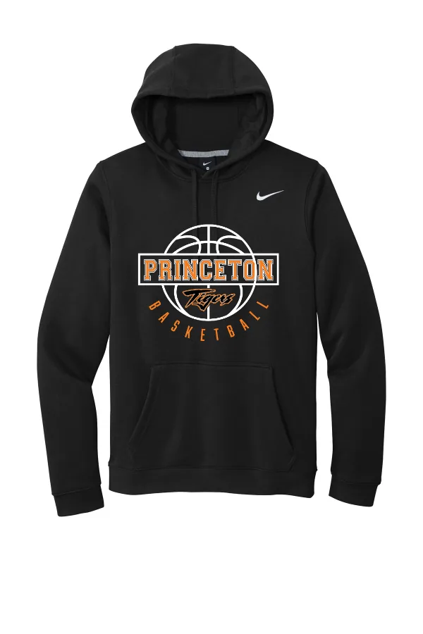 Nike Club Fleece Pullover Hoodie CJ1611- Logo 2 in Anthracite — CJ1611