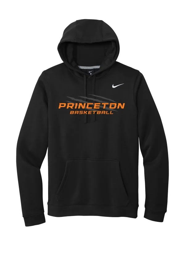 Nike Club Fleece Pullover Hoodie CJ1611- Logo 3 in Anthracite — CJ1611