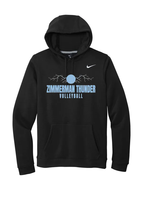 Nike Club Fleece Pullover Hoodie CJ1611 LOGO 5 in As Shown — CJ1611