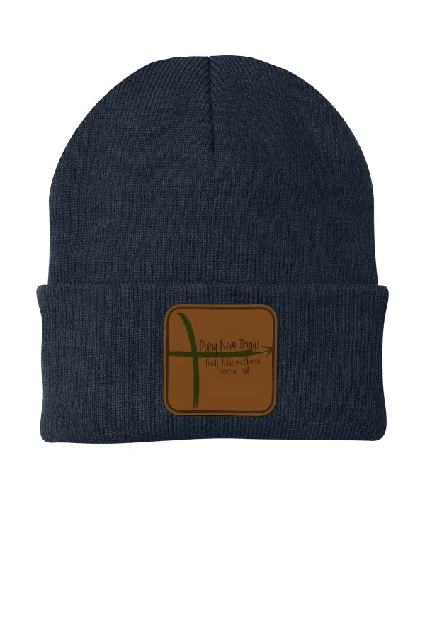 Port Knit Cap in Millenium Blue — CP90
