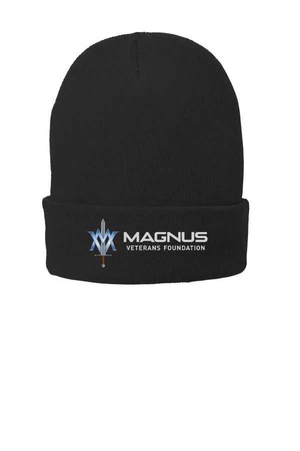 Port Port & Company Fleece-Lined Knit Cap in As Shown — CP90L