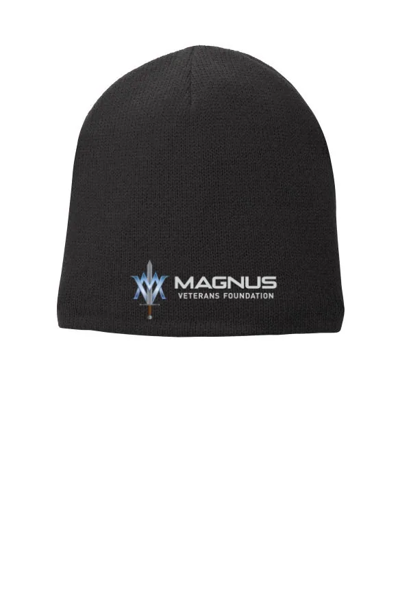 Port Port & Company Fleece-Lined Beanie Cap in As Shown — CP91L