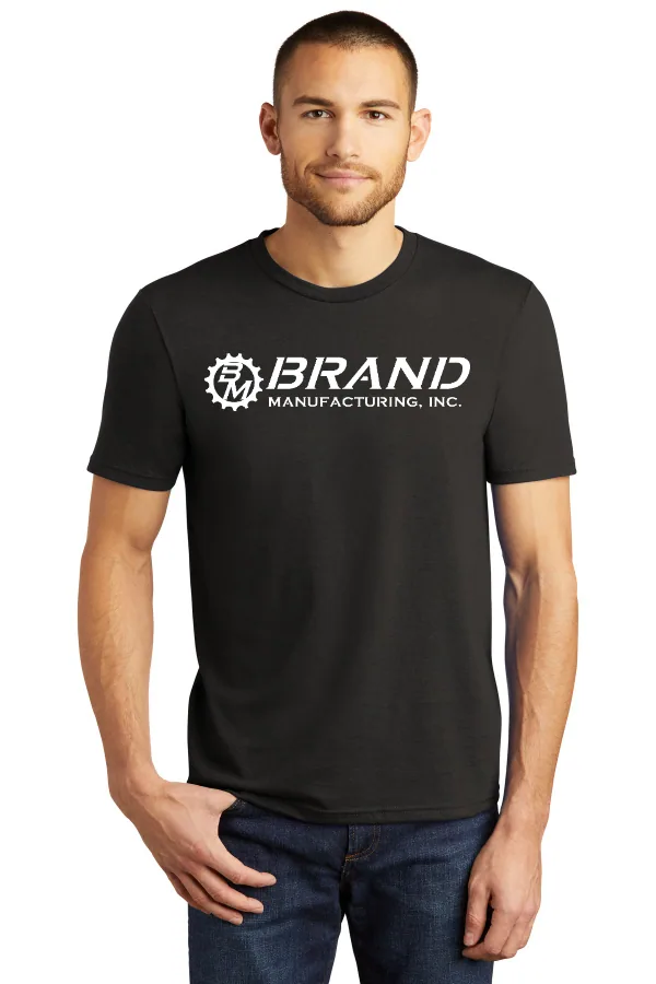 District Perfect TriTee (Printed) in Black — DM130