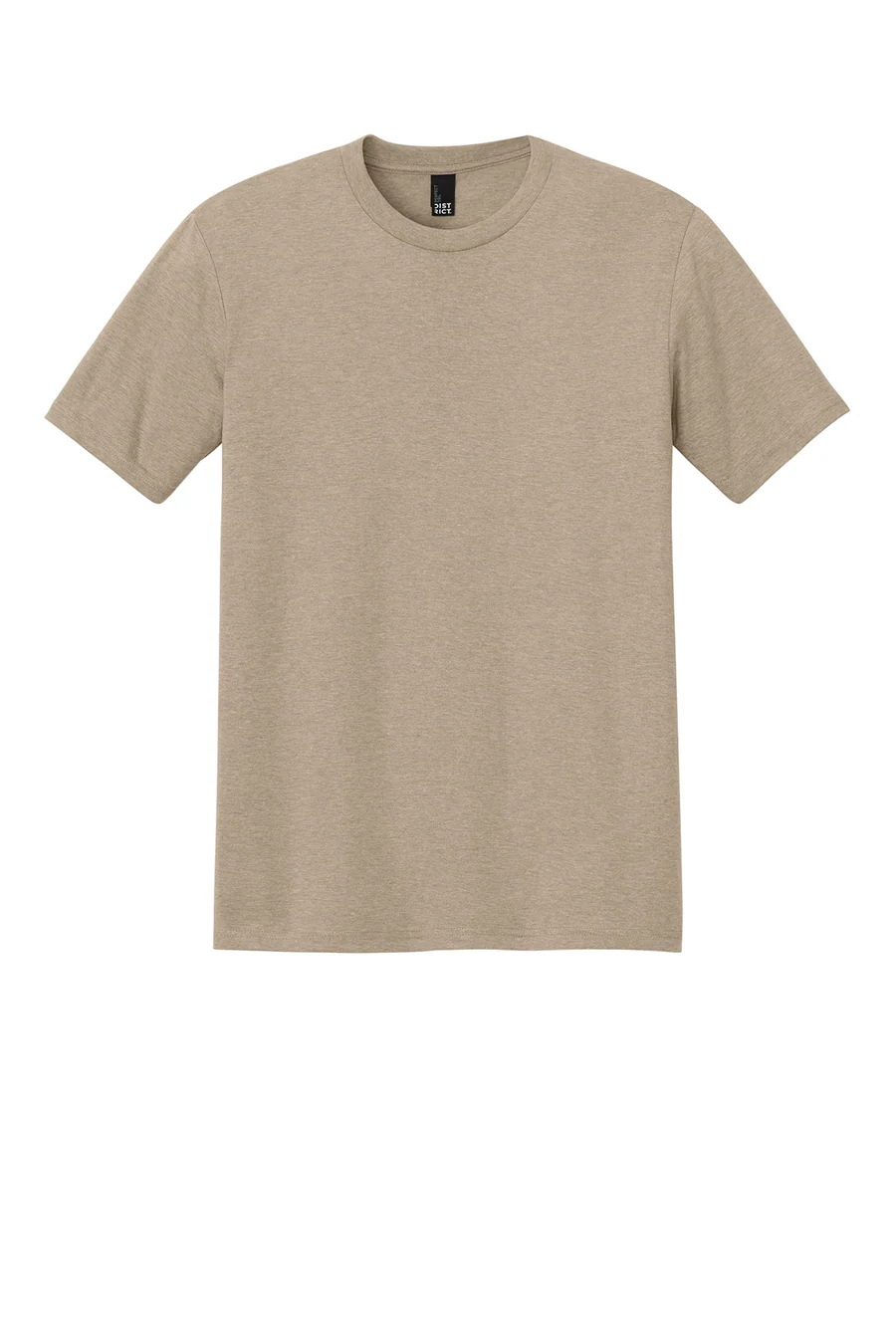 District Perfect TriTee in Desert Tan Heather — DM130