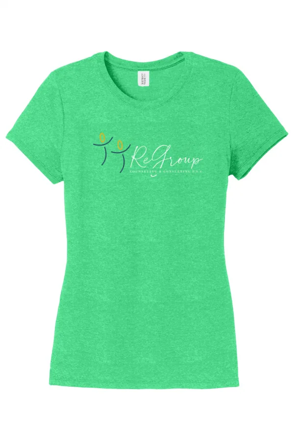 District Women s Perfect Tri Tee in As Shown — DM130L