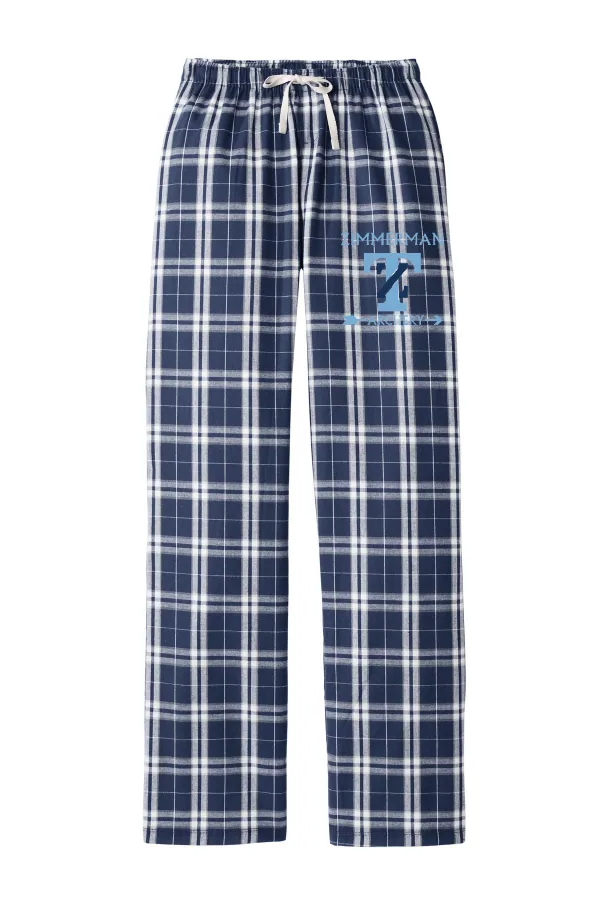 District Women s Flannel Plaid Pant. Printed. in As Shown — DT2800