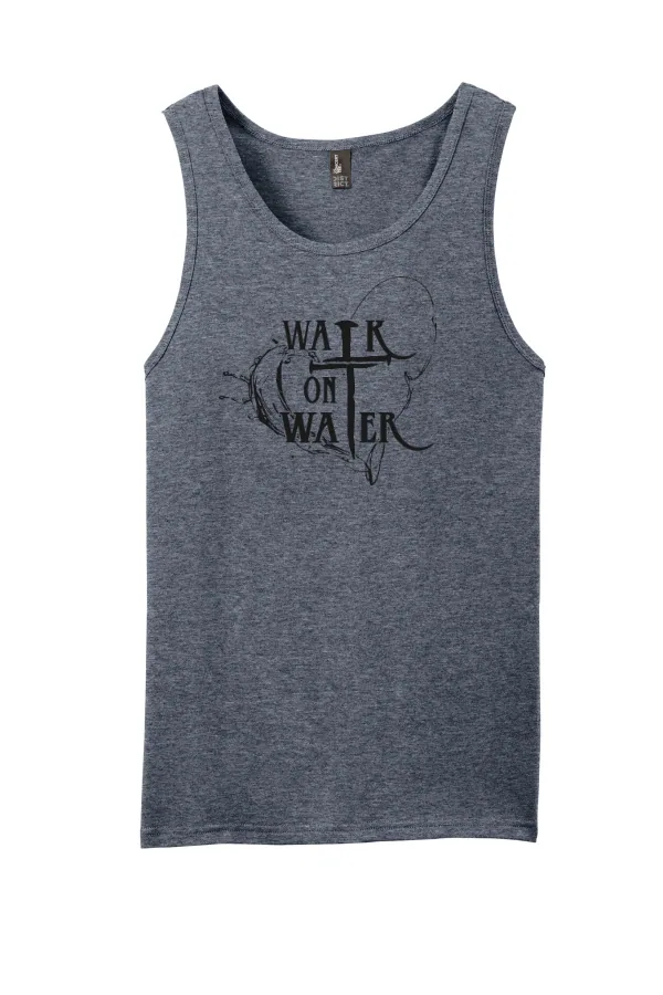 District Men's Tank Heart Logo (Printed) in As Shown — DT5300