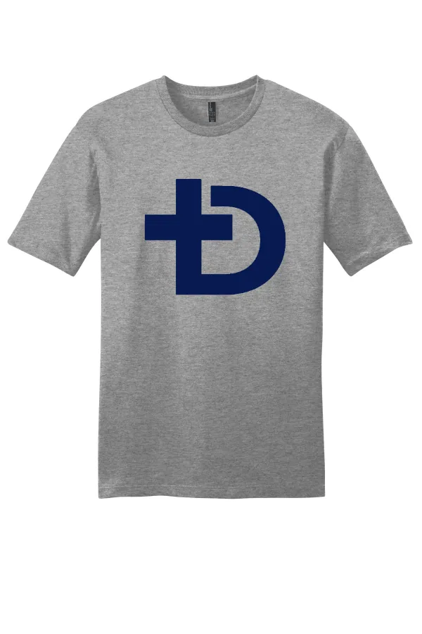 District Very Important Tee- Cross Logo in As Shown — DT6000