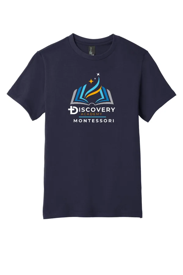 District YOUTH Very Important Tee- Montessori Logo in As Shown — DT6100Y