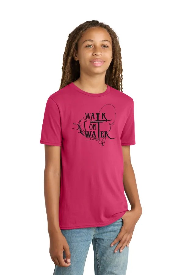 District Youth Tee Heart Logo (Printed) in As Shown — DT6000Y