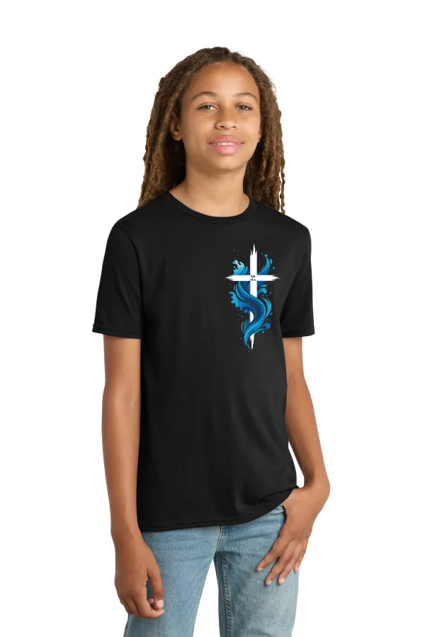 District Youth Tee Water Logo (Printed) in As Shown — DT6000Y