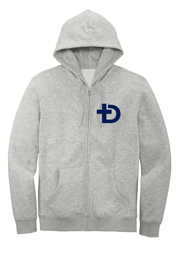 District V.I.T Cross Logo in Deep Royal — DT6102