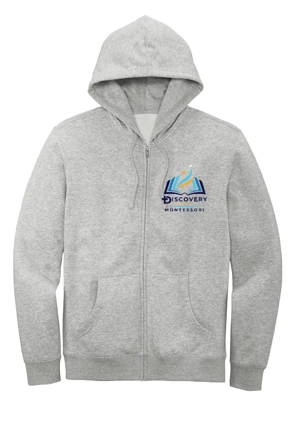 District V.I.T Montessori Logo in Heather Gray — DT6102