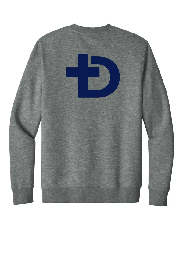 District V.I.T D Cross Logo in As Shown — DT6104