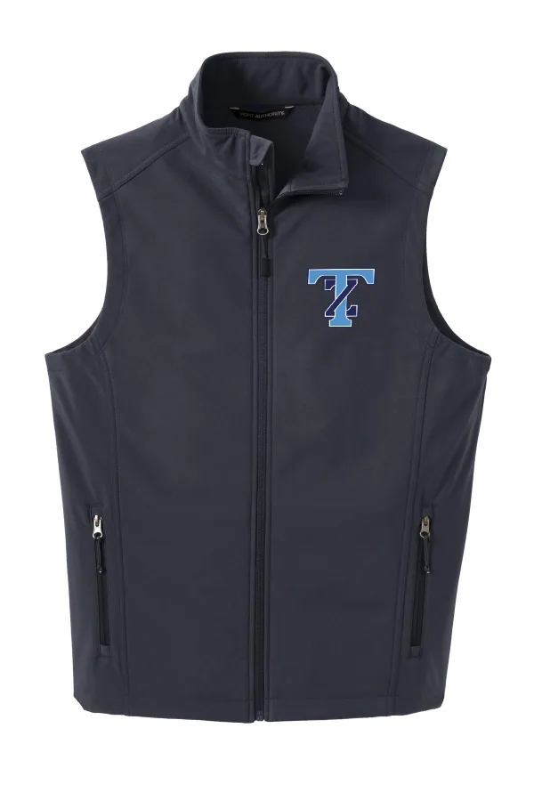 Port Core Soft Shell Vest in Battleship Grey — J325