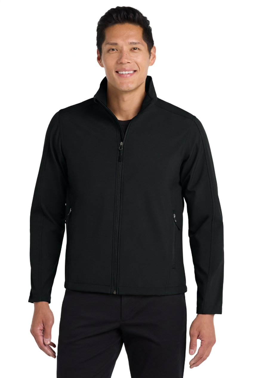 Port Authority (SanMar) Core Soft Shell Jacket in Black — J317