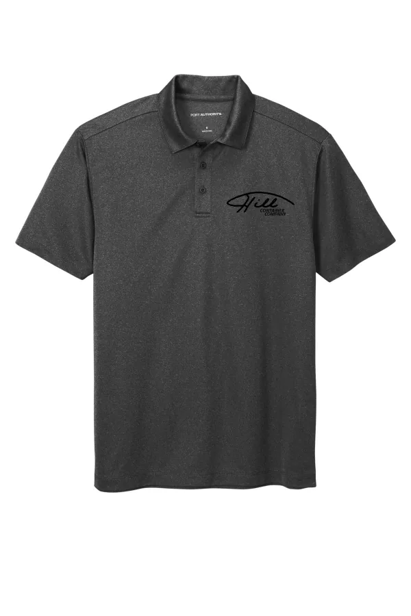Port Heathered Silk Touch Performance Polo in As Shown — K542