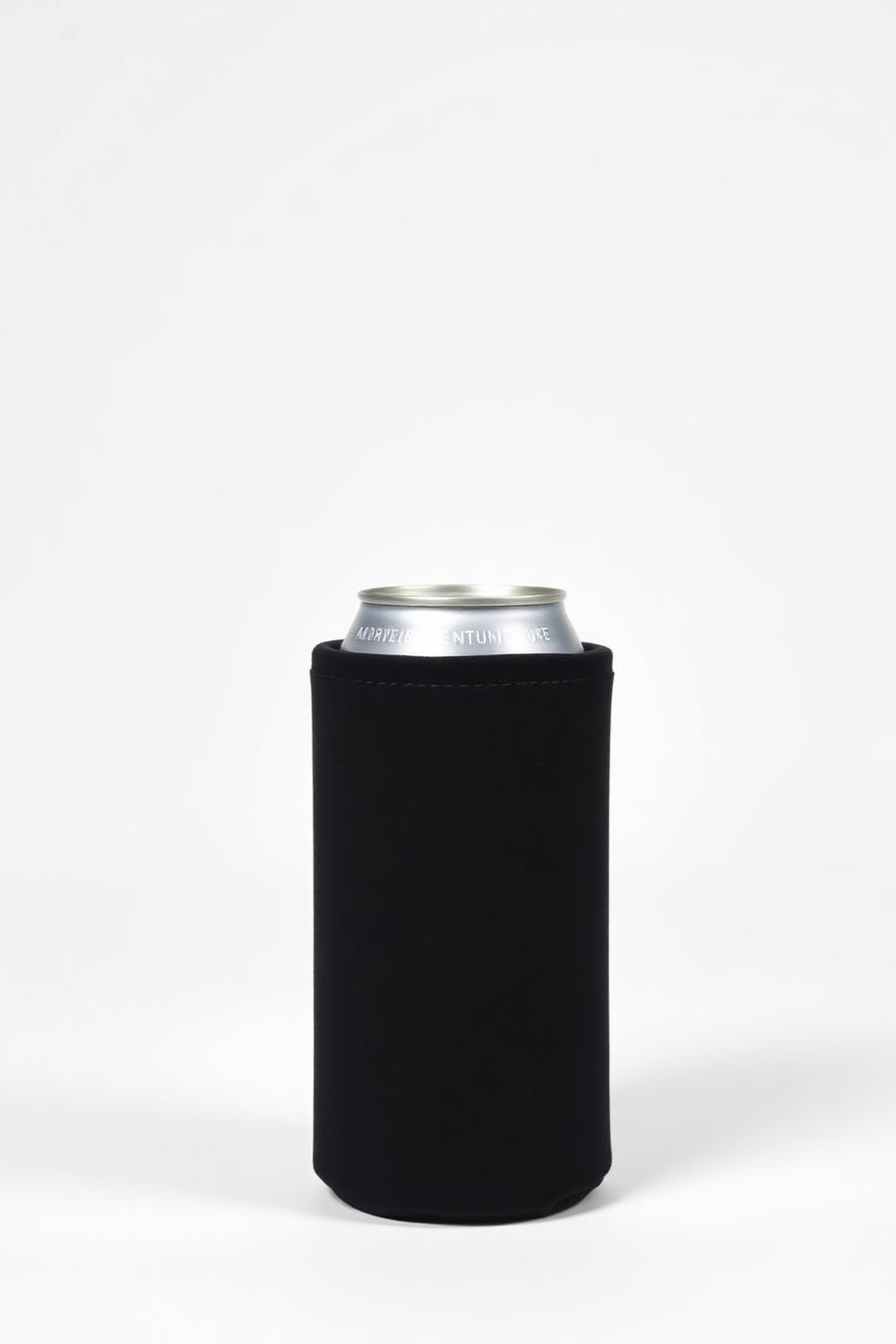 Jellyfish Graphics Neoprene Can Koozie in Black — RI-KOOZIE