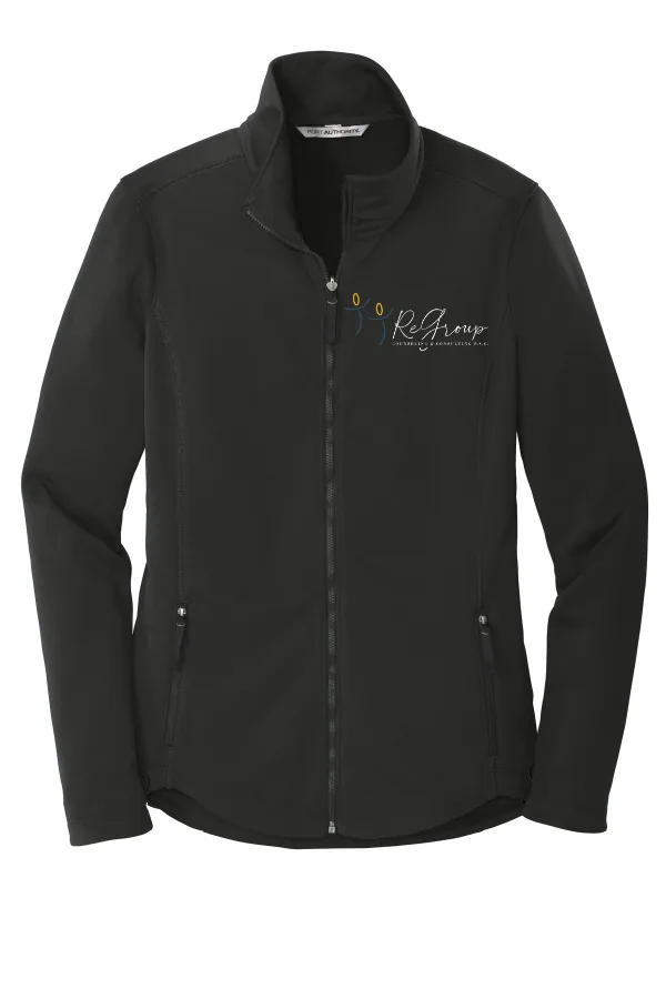 Port Women s Collective Smooth Fleece Jacket in As Shown — L904