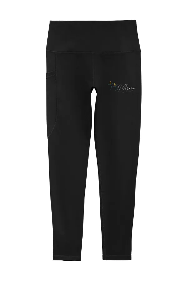 Sport-Tek Women s High Rise 7/8 Legging LPST891 in As Shown — LPST891