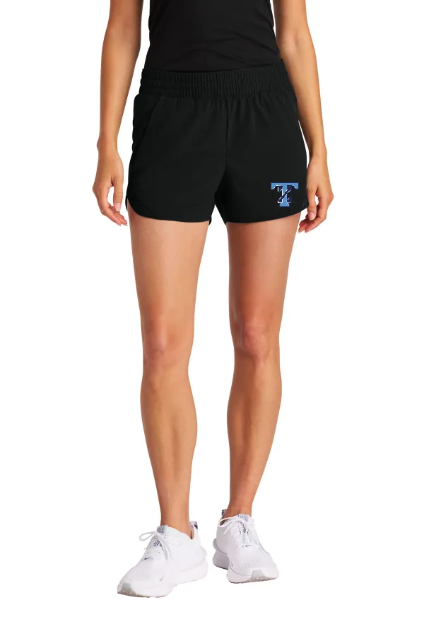 Sport-Tek Women s Repeat Swift Short LST484 in Active Pink — LST484