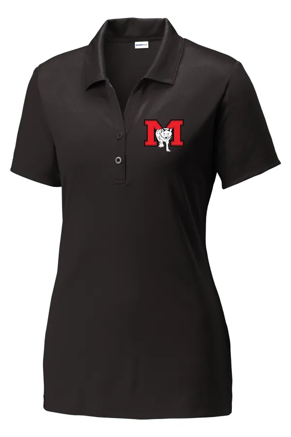 Sport-Tek Women s PosiCharge Competitor Polo in Black — LST550
