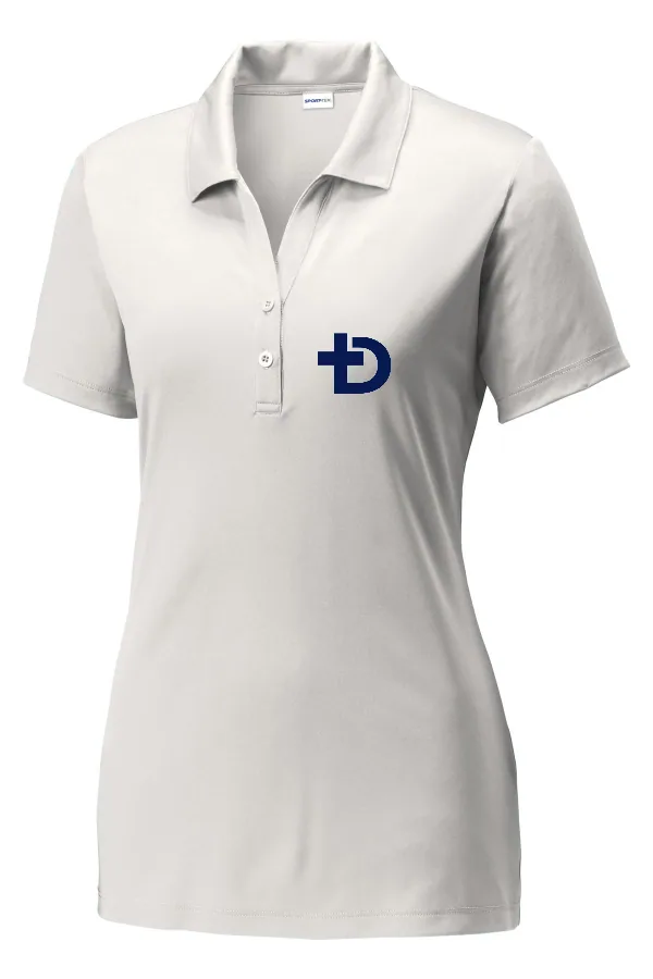 Sport-Tek Women s PosiCharge Competitor Polo Cross Logo in As Shown — LST550