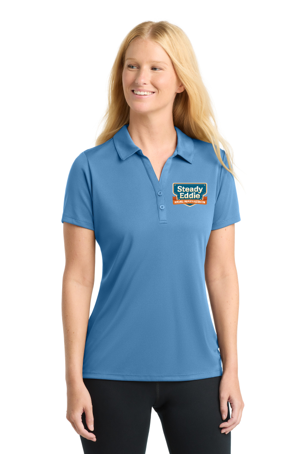 Sport-Tek Women's PosiCharge Competitor Polo in Silver — LST550