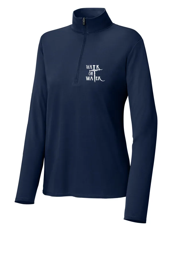 Sport-Tek Women's 1/4-Zip Main Logo (Embroidered) in As Shown — LST672