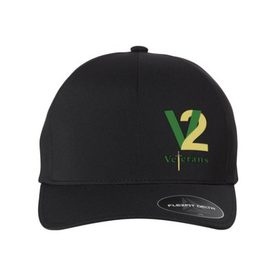 Flexfit Flexfit® Delta® Seamless Cap in Black — MGCPD-PJDTR