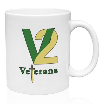 Port & Company 11 Oz. Traditional Coffee Mug in White — MLDFH-QWYLV