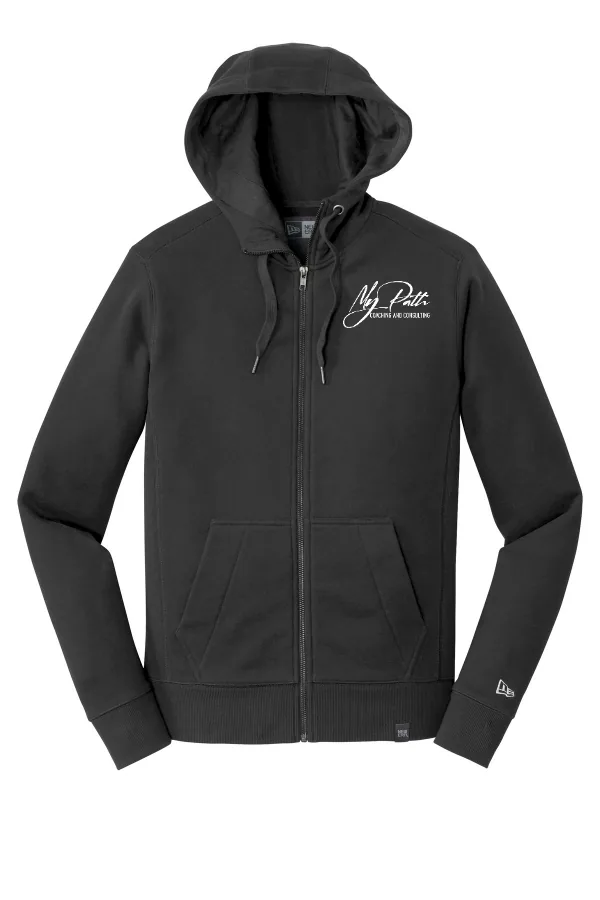 New French Terry Full-Zip Hoodie Logo 3 in As Shown — NEA502