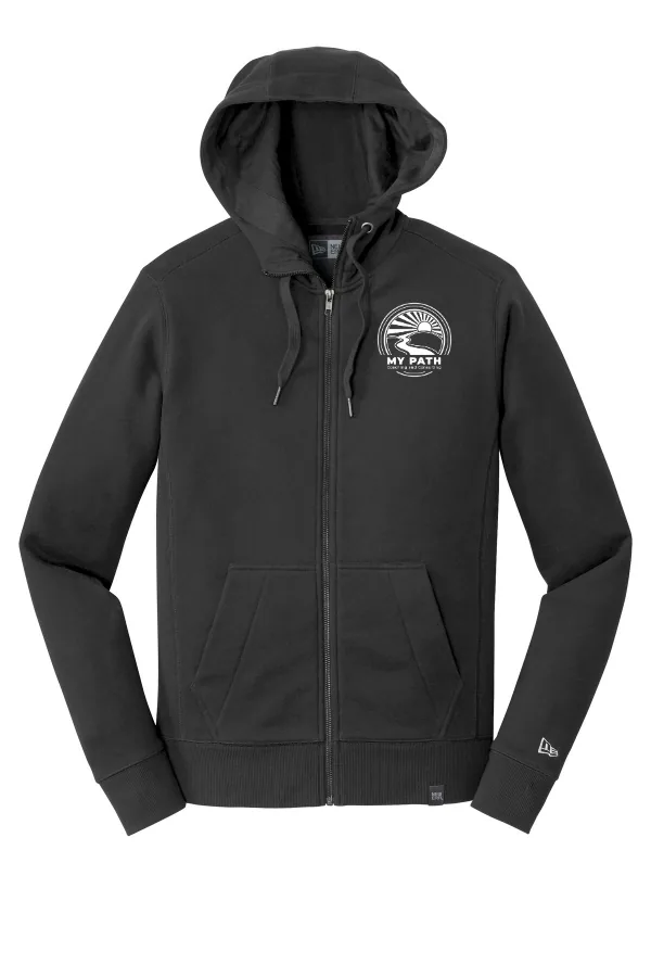New French Terry Full-Zip Hoodie Logo 2 in As Shown — NEA502