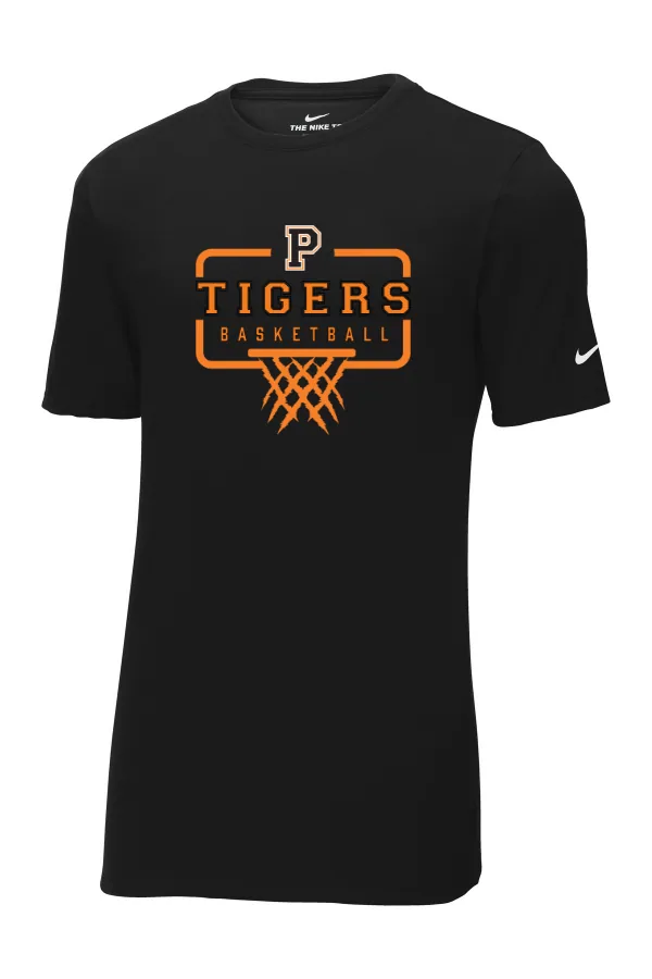 Nike Dri-FIT Cotton/Poly Tee-Logo 1 in Anthracite — NKBQ5231