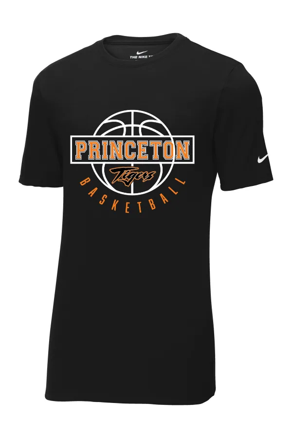 Nike Dri-FIT Cotton/Poly Tee-Logo 2 in Anthracite — NKBQ5231