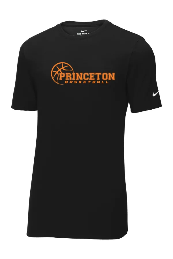 Nike Dri-FIT Cotton/Poly Tee- Logo 4 in Anthracite — NKBQ5231