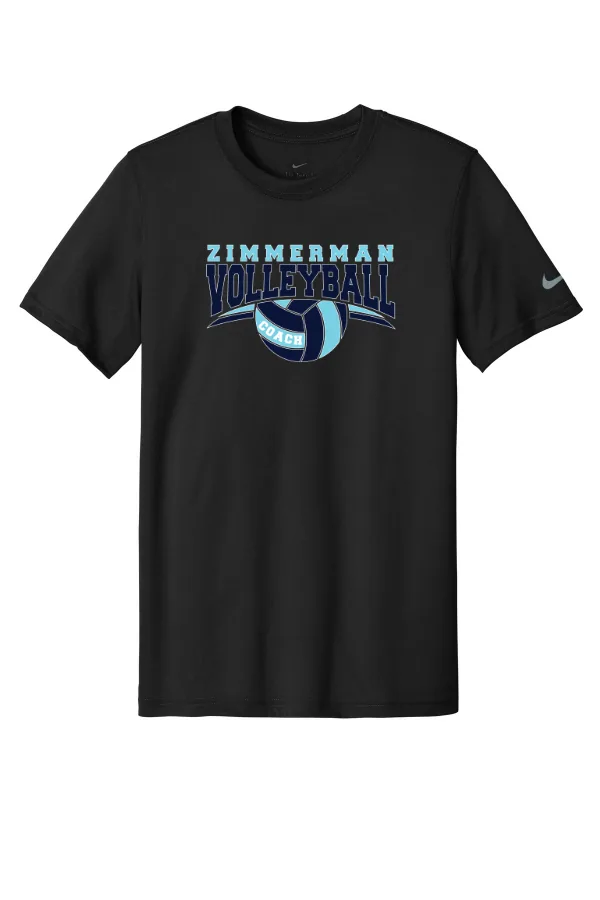 Nike Swoosh Sleeve rLegend Tee NKDX8730 LOGO 1 in Black — NKDX8730