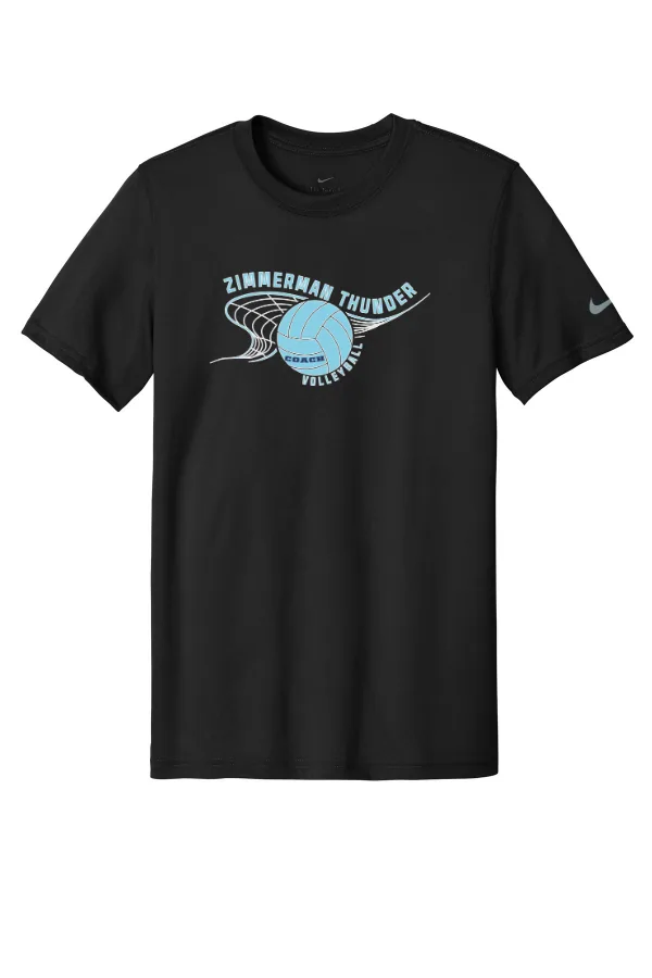 Nike Swoosh Sleeve rLegend Tee NKDX8730 LOGO 3 in Black — NKDX8730