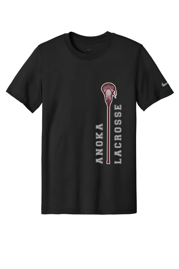 Nike Swoosh Sleeve rLegend Tee NKDX8730 Logo 1 in Black — NKDX8730