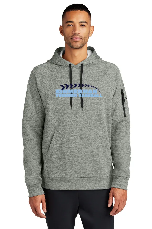 Nike Therma-FIT Pocket Pullover Fleece Hoodie NKFD9735 Logo 2 in As Shown — NKFD9735
