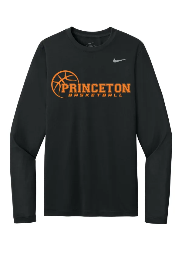 Nike Team rLegend Long Sleeve Tee NKHQ4550 in Black — NKHQ4550