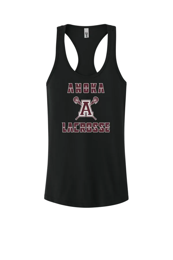 Next Next Level Apparel Women s Ideal Racerback Tank NL1533 Logo 3 in As Shown — NL1533